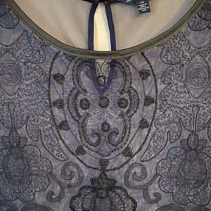 American Eagle beaded top